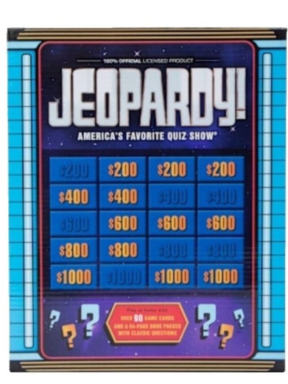Jeopardy! Game Play at Home Over 90 Game Cards | Book of Questions Party Travel
